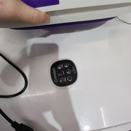 KNQZE COLLAPSIBLE FOOT SPA WITH WIRELESS REMOTE CONTROL - PURPLE/WHITE (MODEL: MZD-02F) image 4