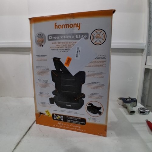 HARMONY DREAMTIME ELITE HIGH-BACK BOOSTER CAR SEAT - 40-110LB - BLACK (MODEL: 0303029BLK) image 5