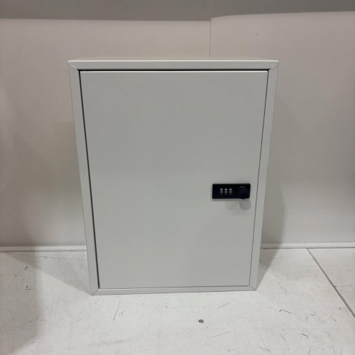 UNICLIFE WALL MOUNT CODE LOCKING MEDICINE CABINET - WHITE (MODEL: BG3580-WT-CA) image 3