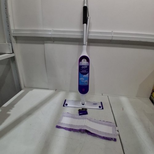 SWIFFER MULTI SURFACE POWER MOP - WHITE/PURPLE (MODEL: 3290) image 2