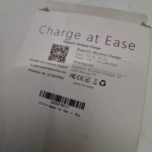 2PK MAGEASE MAGNETIC WIRELESS CHARGERS - COMPATIBLE WITH MAGSAFE - 15W MAX - BLACK image 4