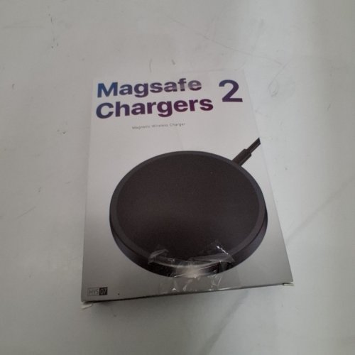 2PK MAGEASE MAGNETIC WIRELESS CHARGERS - COMPATIBLE WITH MAGSAFE - 15W MAX - BLACK image 7