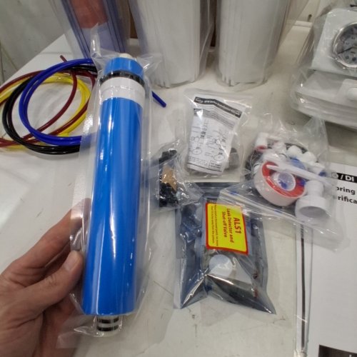 ISPRING TANKLESS RO/DI SYSTEM, 5 STAGE DE-IONIZATION REVERSE OSMOSIS WATER FILTER, HIGH PERFORMING 150 GPD TANKLESS RO WATER SYSTEM FOR AQUARIUM WITH DI WATER FILTER & PUMP - (MODEL: RCC1DP) image 3