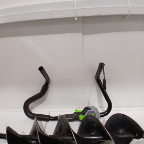 EGO LITHIUM-ION CORDLESS EARTH AUGER *TOOL ONLY* WITH ERGONOMIC HANDLE DESIGN AND ANTI-KICKBACK SYSTEM, 56V, 8" - BLACK GREY GREEN (MODEL:EG0800) image 8