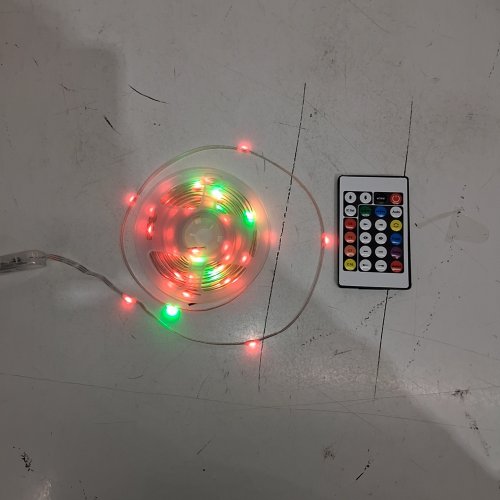 LED STRING FAIRY LIGHTS - 5M/16FT- RGB image 2
