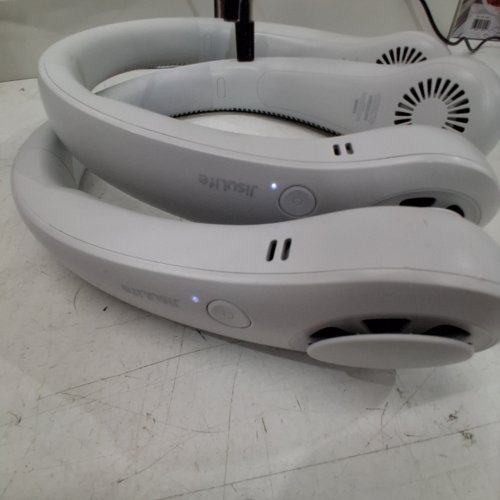 2PK JISULIFE RECHARGEABLE COOLING NECK FANS - WHITE (MODEL: 2789239) image 2