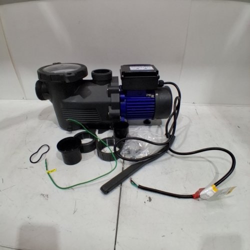 AQUASTRONG 1.5HP IN/ABOVE GROUND SWIMMING POOL PUMP WITH 81000 GPH FLOW- BLACK\BLUE (MODEL: PSP150T) image 2