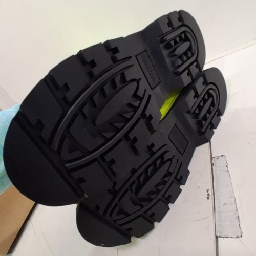MENS TERRATRAX WATERPROOF STEEL TOE NEOPRENE MUCK MUD BOOTS WITH ANTI-SLIP OUTSOLE - 9 - YELLOW/BLACK - (STYLE: BJ02-N8) image 4