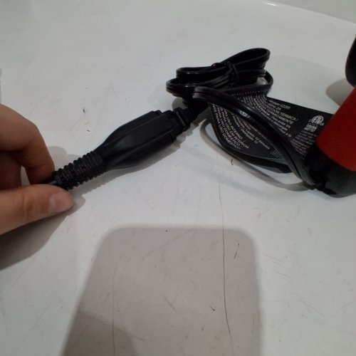 POWERGRIP AC ELECTRIC AIR PUMP FOR AIR MATTRESSES - 110V - RED/BLACK - (MODEL:62285) image 2