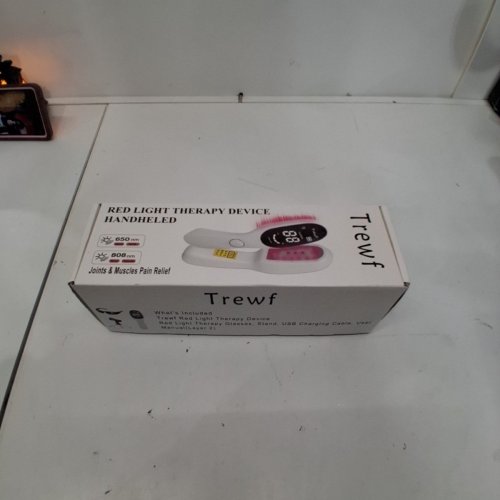 TREWF HANDHELD RED LIGHT THERAPY DEVICE - 650NM, 808NM - WHITE image 6