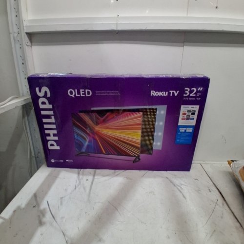 PHILIPS 7676 SERIES QLED FULLHD 1080P ROKU TV - 43" - BLACK - (MODEL: 43PQF7676/F6) image 6