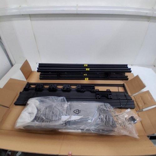 ZINUS METAL BOX SPRING FRAME WITH COVER - TWIN - BLACK - (MODEL: ZU-ABS-5TS) image 2