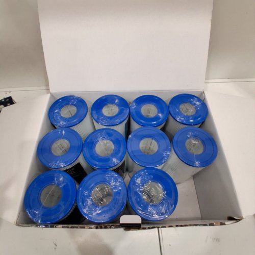 11PK POOL PURE POOL & SPA REPLACEMENT FILTERS - 4.25" X 8" - BLUE/WHITE (MODEL: PLF-INTA / PLFPRB75) image 2