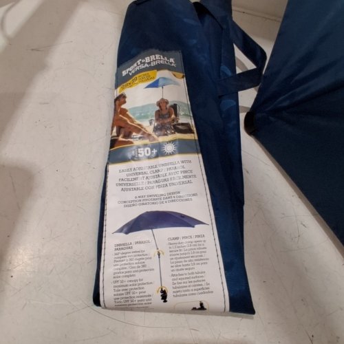 SPORT-BRELLA VERSA BRELLA SWIVELING PARASOL - 38"X39" - NAVY image 3