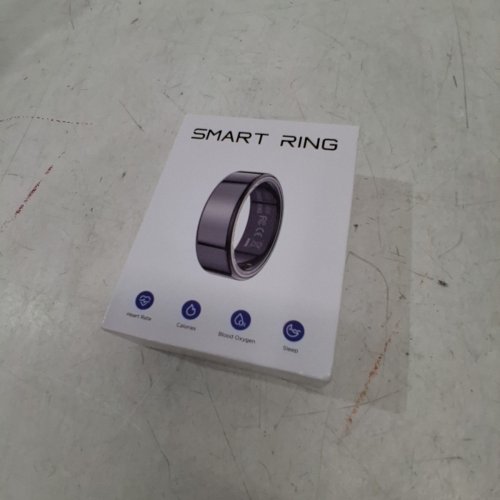 SMART BLOOD OXYGEN DETECTION RING - SIZE 10 - SILVER (MODEL: R02C) image 2