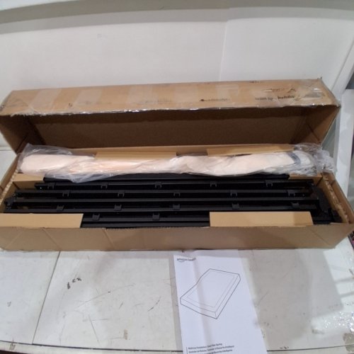 SMART BOX SPRING BED BASE - WHITE/BLACK (MODEL: B07K6F77TW) image 2