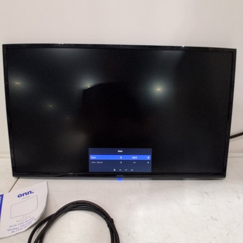 ONN. FHD MONITOR - 24" CLASS - 1080P - 60HZ - HDMI - BLACK (MODEL: ONA24HB19T01C) image 2