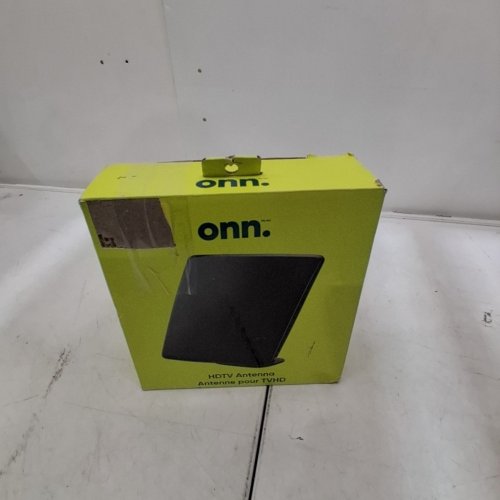 ONN. COAXIAL DIRECTIONAL INDOOR 1080P HDTV ANTENNA - VHF/UHF, 4G/5G FILTER, SLIM, LIGHTWEIGHT - BLACK (MODEL: ONA23AV002C) image 6