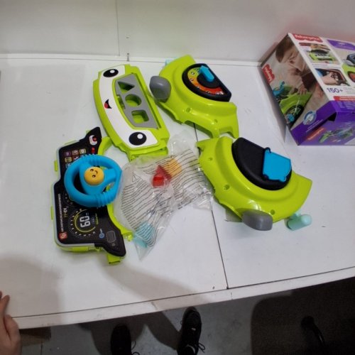 FISHER-PRICE LAUGH AND LEARN SIT AND STEER DRIVER CAR ACTIVITY CENTER - 3M-36M - MULTICOLORED (MODEL: JDY43) image 3