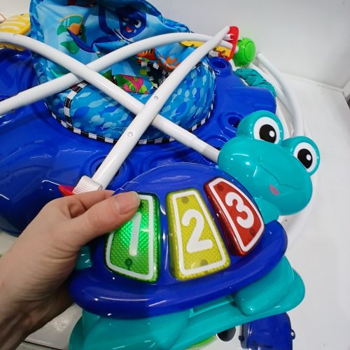BABY EINSTEIN NEPTUNE'S OCEAN DISCOVERY JUMPER - 6+ MONTHS (MODEL: 10455-ES) image 2