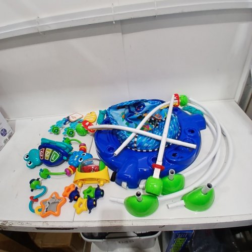 BABY EINSTEIN NEPTUNE'S OCEAN DISCOVERY JUMPER - 6+ MONTHS (MODEL: 10455-ES) image 3