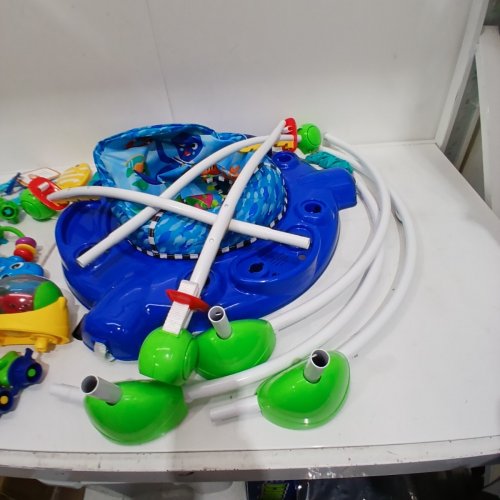 BABY EINSTEIN NEPTUNE'S OCEAN DISCOVERY JUMPER - 6+ MONTHS (MODEL: 10455-ES) image 5