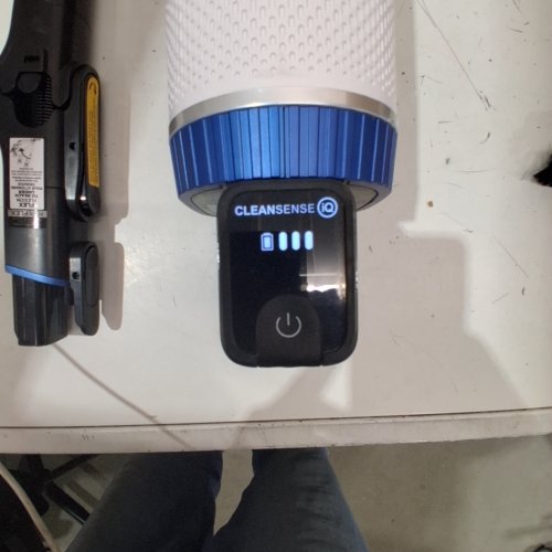 SHARK PRO CORDLESS VACUUM WITH CLEANSENSE IQ & MULTIFLEX TECHNOLOGY WITH ATTACHMENTS- WHITE/BLUE (MODEL: UZ565HCC0) image 2
