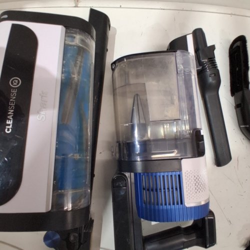SHARK PRO CORDLESS VACUUM WITH CLEANSENSE IQ & MULTIFLEX TECHNOLOGY WITH ATTACHMENTS- WHITE/BLUE (MODEL: UZ565HCC0) image 4