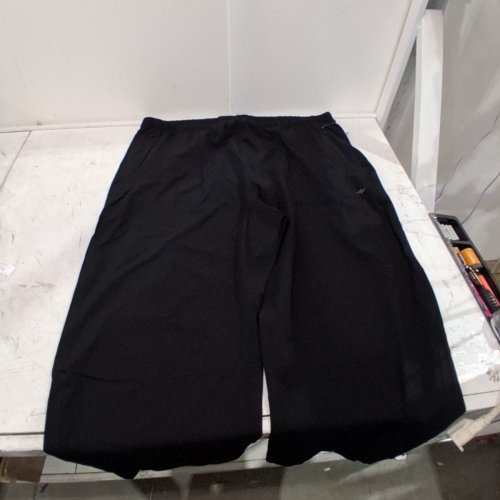 WOMAN'S ATHLETIC WORKS BARREL LEG PANTS - XXL - BLACK image 2