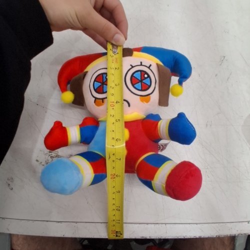 THE AMAZING DIGITAL CIRCUS PLUSH - 11" - POMNI - RED/BLUE image 3