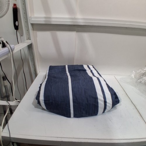 7PC BEDSURE NAVY COMFORTER SET - BED IN A BAG, 2 PILLOW SHAMS, FLAT SHEET, FITTED SHEET AND 2 PILLOWCASES - QUEEN - BLUE image 2