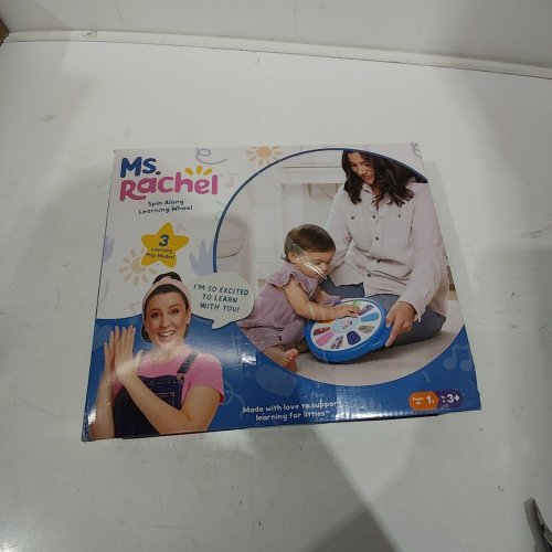 MS. RACHEL OFFICIAL SPIN ALONG LEARNING WHEEL WITH 3 LEARNING PLAY MODES, EDUCATIONAL TOYS & TODDLER TOYS FOR GIRLS & BOYS AGES 1-3+ image 4