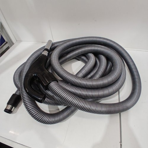 OVO CENTRAL VACUUM ACCESSORIES KIT - WITH 30FT LOW-VOLTAGE HOSE & ON/OFF SWITCH AT THE HANDLE - GREY - (MODEL: LV30DP-OVO) image 5