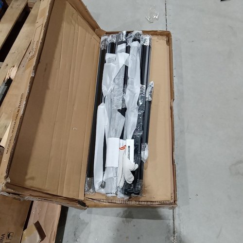 5 TIER HEAVY DUTY STORAGE SHELVING UNIT - BLACK - (MODEL: RBMS5LBW40ZD) image 2
