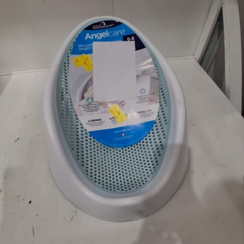 ANGELCARE BABY BATH SUPPORT SEAT - 20LBS MAX - AQUA/WHITE (MODEL: ST-01-AQU-CA/I000546) image 2