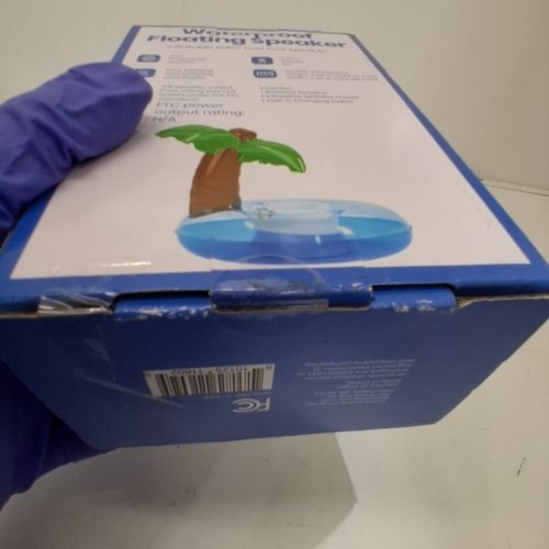 GEMS WATERPROOF FLOATING INFLATABLE SPEAKER - 9.5" - PALM TREE image 3