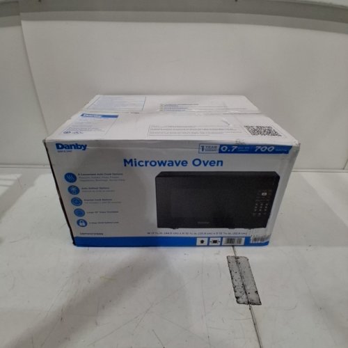 DANBY COUNTERTOP MICROWAVE - 700W - 0.7CU.FT - BLACK (MODEL: DBMW0721BBB) image 6