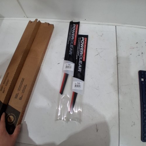 POWERSTOP WINDSHIELD WIPER BLADES - BLACK / RED (MODEL: PC-20-1 / PC-19-1) image 2