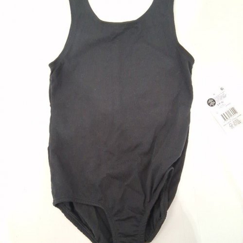 GIRL'S GEORGE LEOTARD - SMALL (6) - BLACK (STYLE: GRY8005G) image 2