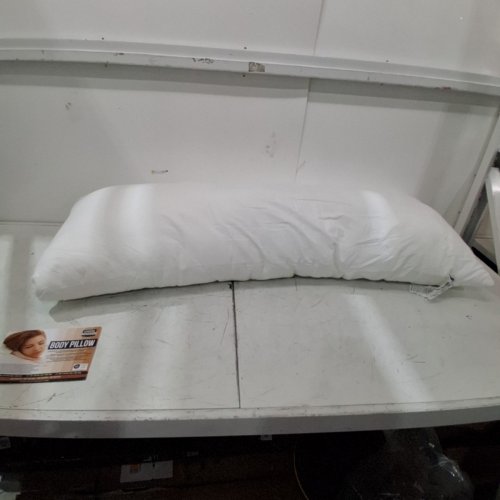 FULL BODY PILLOW - 20" X 54" - WHITE image 2