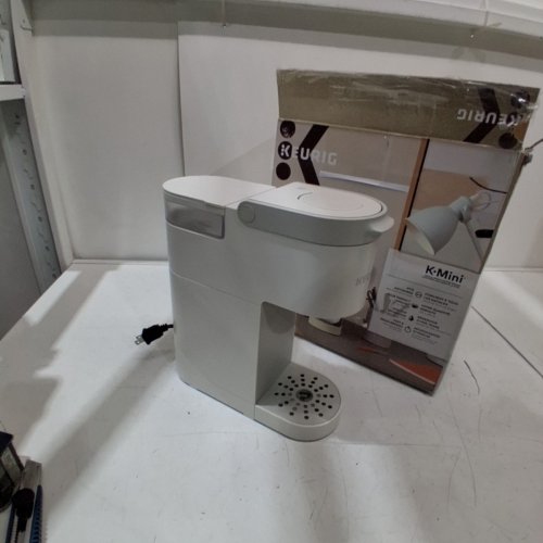 KEURIG K-MINI SINGLE SERVE COFFEE MAKER - OFF WHITE (MODEL: KMINI-K21) image 3