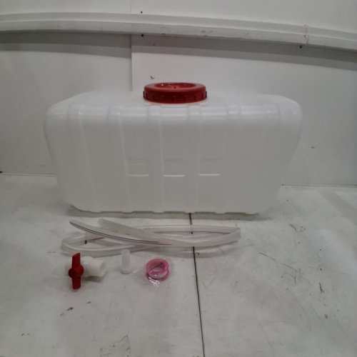 LARGE PLASTIC WATER STORAGE TANK, 80L - WHITE image 2