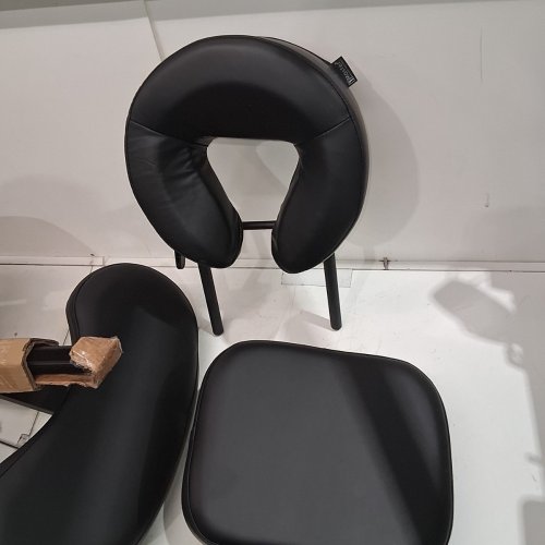 MASTER MASSAGE APOLLO PORTABLE MASSAGE CHAIR - 19" X 29" X 50" - BLACK - (MODEL: 46485P) image 3