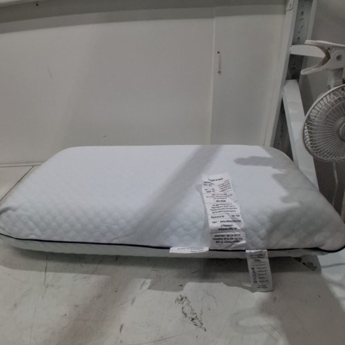 GEL MEMORY FOAM PILLOW - QUEEN - WHITE image 2
