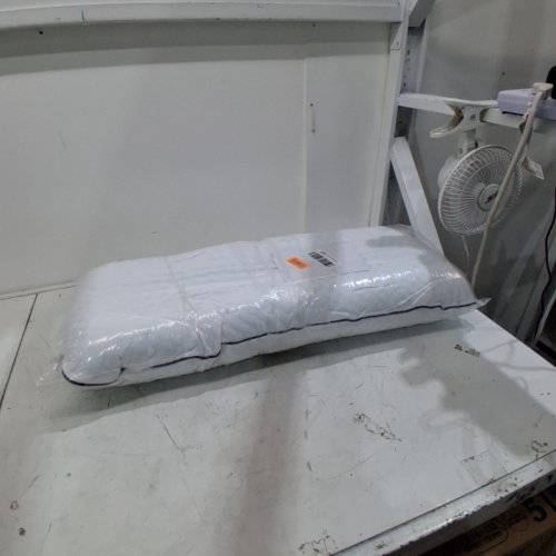 GEL MEMORY FOAM PILLOW - QUEEN - WHITE image 4
