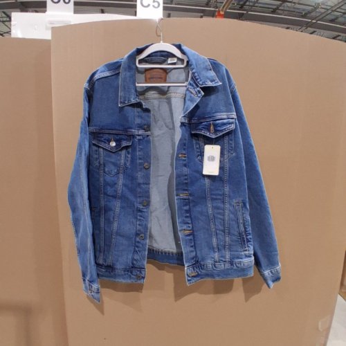 MEN'S LEVI'S THE TRUCKER JEAN JACKET - MEDIUM - WATERLESS BLUE (STYLE: PC9-39760-0039) image 2