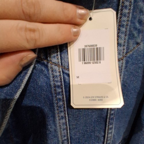 MEN'S LEVI'S THE TRUCKER JEAN JACKET - MEDIUM - WATERLESS BLUE (STYLE: PC9-39760-0039) image 5