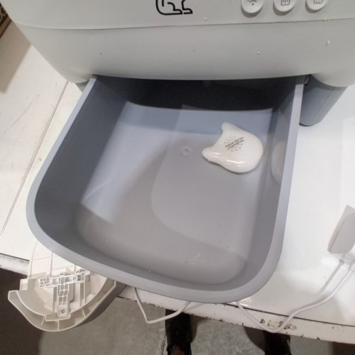 CITYLIFE OPEN TOP AUTOMATIC LITTERBOX - 27.5LBS MAX - GREY/WHITE (MODEL: PE096W1) image 5