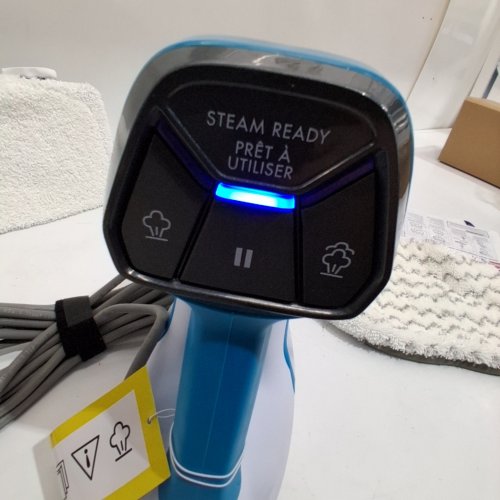 BISSELL 3-IN-1 POWERFRESH SLIM STEAM MOP CLEANER WITH ACCESSORIES TOOLS - BLUE/WHITE - (MODEL: 2075B) image 2
