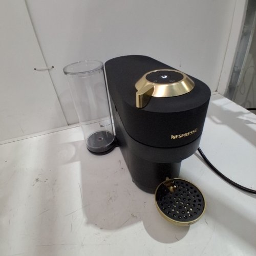 BREVILLE NESPRESSO VERTUO POP+ DELUXE COFFEE & ESPRESSO MACHINE - MATTE BLACK/GOLD (MODEL: BNV125MTB1BUC1) image 3